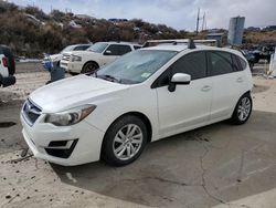 Subaru Impreza salvage cars for sale: 2016 Subaru Impreza Premium