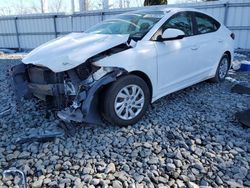 Salvage cars for sale at Windsor, NJ auction: 2017 Hyundai Elantra SE