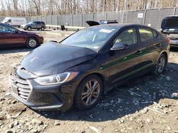 Salvage cars for sale at Waldorf, MD auction: 2018 Hyundai Elantra SEL