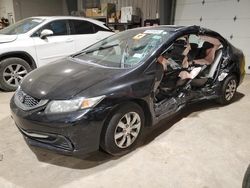 Vehiculos salvage en venta de Copart West Mifflin, PA: 2013 Honda Civic LX