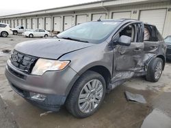 Salvage cars for sale from Copart Louisville, KY: 2010 Ford Edge Limited