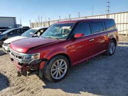 Salvage cars for sale from Copart Haslet, TX: 2018 Ford Flex Limited