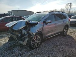 Salvage cars for sale at Wayland, MI auction: 2021 Subaru Ascent Limited