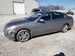 Salvage cars for sale from Copart Lawrenceburg, KY: 2008 Infiniti M35 Base