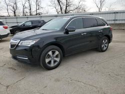 Salvage cars for sale from Copart West Mifflin, PA: 2014 Acura MDX