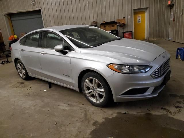 2018 Ford Fusion SE Hybrid