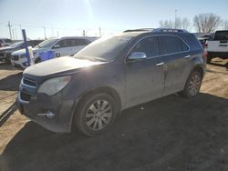 Salvage cars for sale at Greenwood, NE auction: 2011 Chevrolet Equinox LTZ