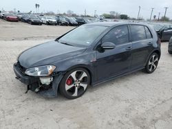 Salvage cars for sale from Copart Corpus Christi, TX: 2017 Volkswagen GTI S/SE