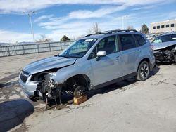 Salvage cars for sale from Copart Littleton, CO: 2018 Subaru Forester 2.5I Premium