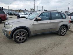 BMW X5 salvage cars for sale: 2007 BMW X5 4.8I