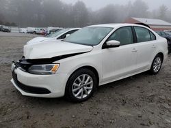 Vehiculos salvage en venta de Copart Mendon, MA: 2012 Volkswagen Jetta SE