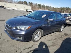 Subaru Impreza salvage cars for sale: 2017 Subaru Impreza Premium Plus