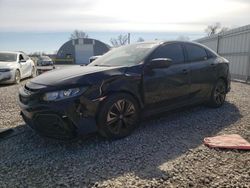 Salvage cars for sale at Wichita, KS auction: 2017 Honda Civic EX