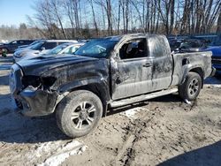 Salvage trucks for sale at Candia, NH auction: 2016 Toyota Tacoma Access Cab