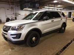 Salvage cars for sale at Wheeling, IL auction: 2018 Ford Explorer Police Interceptor