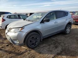 Salvage cars for sale at Greenwood, NE auction: 2015 Toyota Rav4 LE