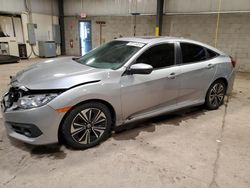 Salvage cars for sale at auction: 2017 Honda Civic EXL