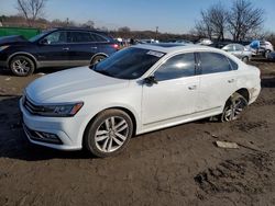 Volkswagen salvage cars for sale: 2017 Volkswagen Passat SEL Premium