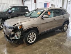 Vehiculos salvage en venta de Copart Franklin, WI: 2019 Jeep Cherokee Latitude