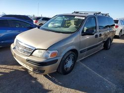 Salvage cars for sale from Copart Tucson, AZ: 2005 Chevrolet Venture LS