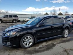Salvage cars for sale at Littleton, CO auction: 2013 Subaru Legacy 3.6R Limited