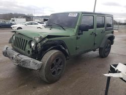 Jeep salvage cars for sale: 2017 Jeep Wrangler Unlimited Sport