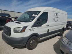 Salvage cars for sale from Copart Haslet, TX: 2015 Ford Transit T-250