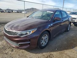 Salvage cars for sale at North Las Vegas, NV auction: 2018 KIA Optima LX