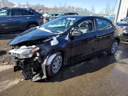 Salvage cars for sale from Copart Duryea, PA: 2018 Toyota Corolla L