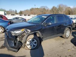 Salvage cars for sale at Assonet, MA auction: 2019 Toyota Rav4 LE