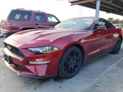 Salvage cars for sale at Vallejo, CA auction: 2019 Ford Mustang