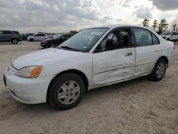 Honda salvage cars for sale: 2003 Honda Civic LX