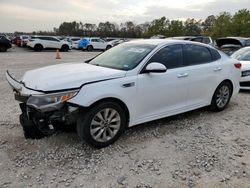 Vehiculos salvage en venta de Copart Houston, TX: 2018 KIA Optima EX