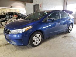 Salvage cars for sale at Sandston, VA auction: 2017 KIA Forte LX