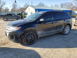 Salvage cars for sale from Copart Wichita, KS: 2013 Ford Edge SE