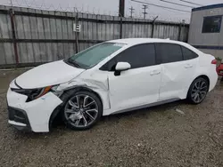 Toyota salvage cars for sale: 2020 Toyota Corolla SE