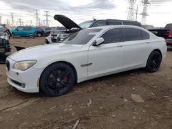 Salvage cars for sale at Elgin, IL auction: 2011 BMW 750 LXI