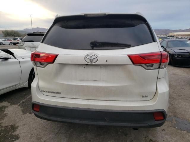 2018 Toyota Highlander LE