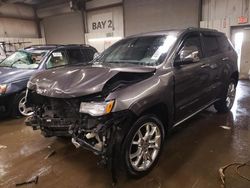 Jeep salvage cars for sale: 2015 Jeep Grand Cherokee Summit