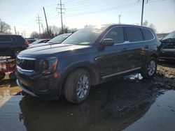 Salvage cars for sale from Copart Columbus, OH: 2022 KIA Telluride LX