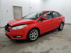 Ford salvage cars for sale: 2015 Ford Focus SE