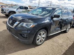 Salvage cars for sale from Copart Colorado Springs, CO: 2018 Nissan Pathfinder S