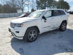 Salvage cars for sale at Loganville, GA auction: 2019 Jeep Grand Cherokee Overland