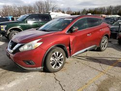 Nissan salvage cars for sale: 2017 Nissan Murano S