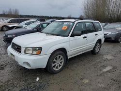 Subaru Forester salvage cars for sale: 2005 Subaru Forester 2.5XS