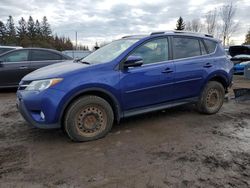 Toyota Rav4 Limited salvage cars for sale: 2015 Toyota Rav4 Limited