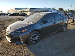 Salvage cars for sale from Copart San Diego, CA: 2020 Toyota Prius Prime LE