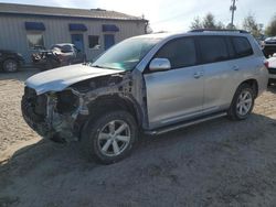 Salvage cars for sale from Copart Midway, FL: 2008 Toyota Highlander
