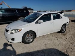 Vehiculos salvage en venta de Copart Haslet, TX: 2009 Toyota Corolla Base