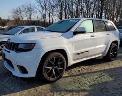 Salvage cars for sale from Copart Candia, NH: 2018 Jeep Grand Cherokee Trackhawk